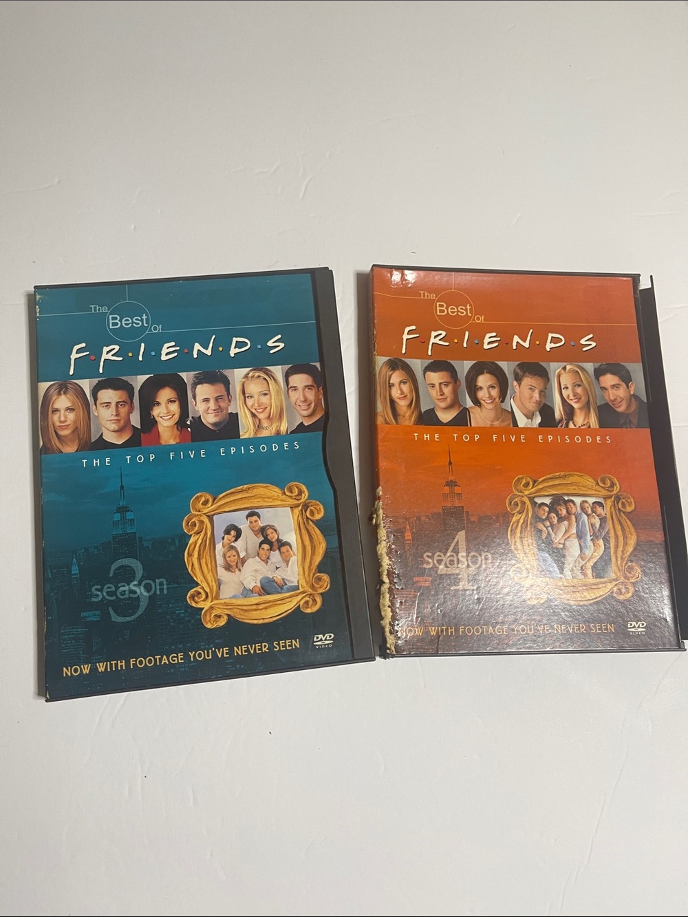 Friends The Best Of DVD Set - Teal & Orange Covers